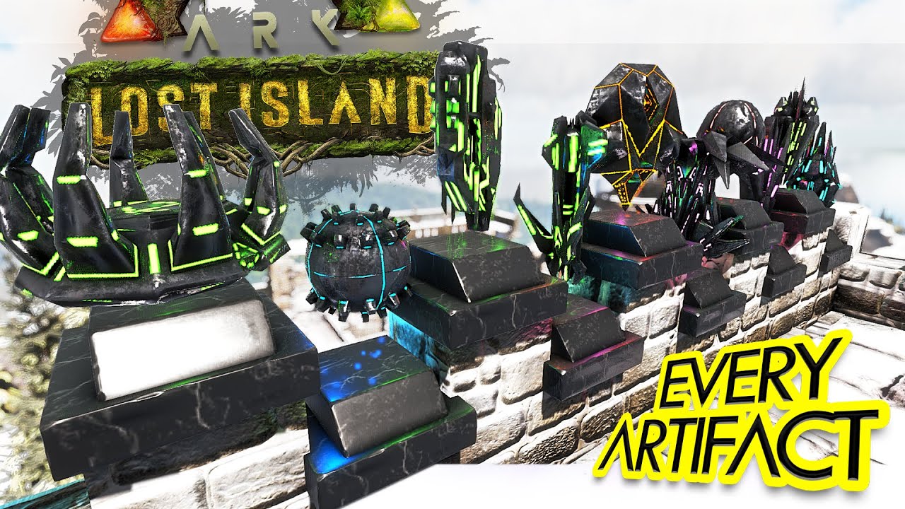 ALL Artifacts on ARK Lost Island Guide