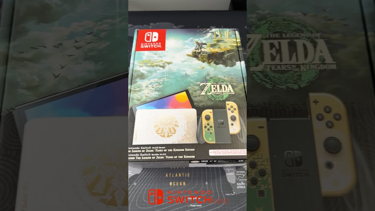 Nintendo Switch Oled - The Legend of Zelda: Tears of the Kingdom 