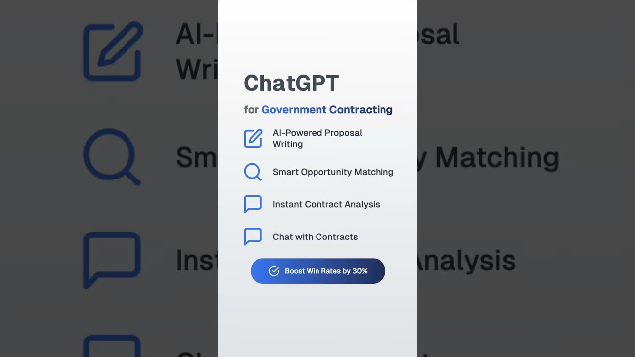 AI for GovCon