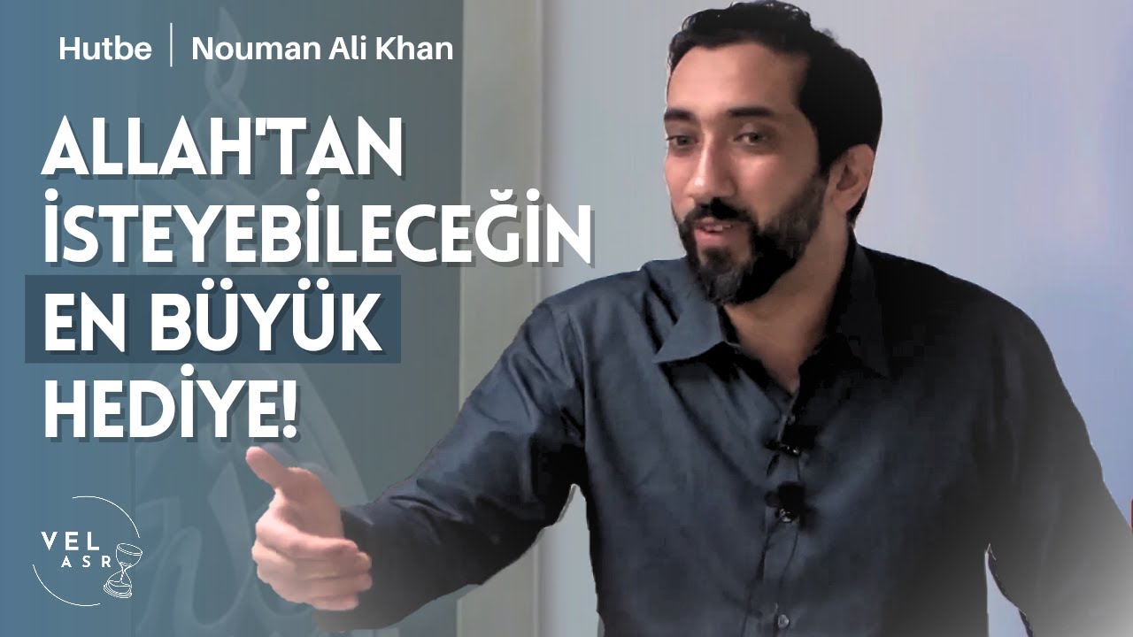 Чего нам следует просить у Аллаха? Нуман Али Хан [турецкие субтитры] #нуманалихан #коран #молитва