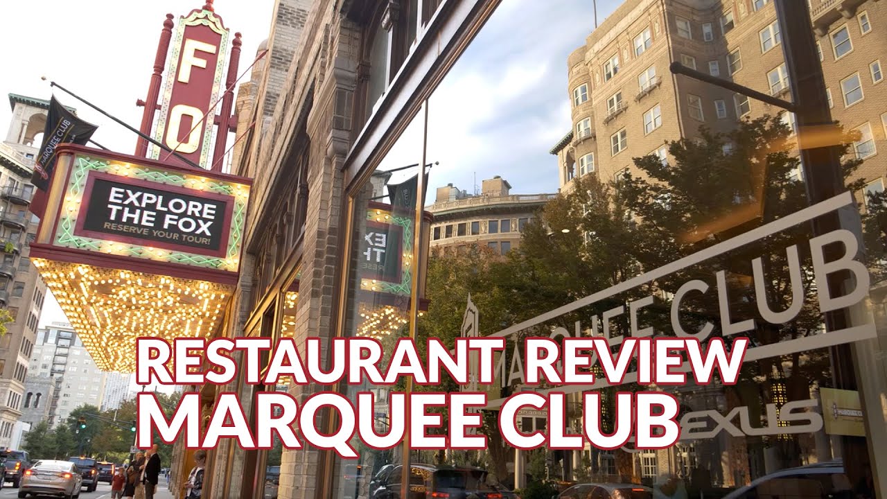 Restaurant Review - The Marquee Club | Atlanta Eats
