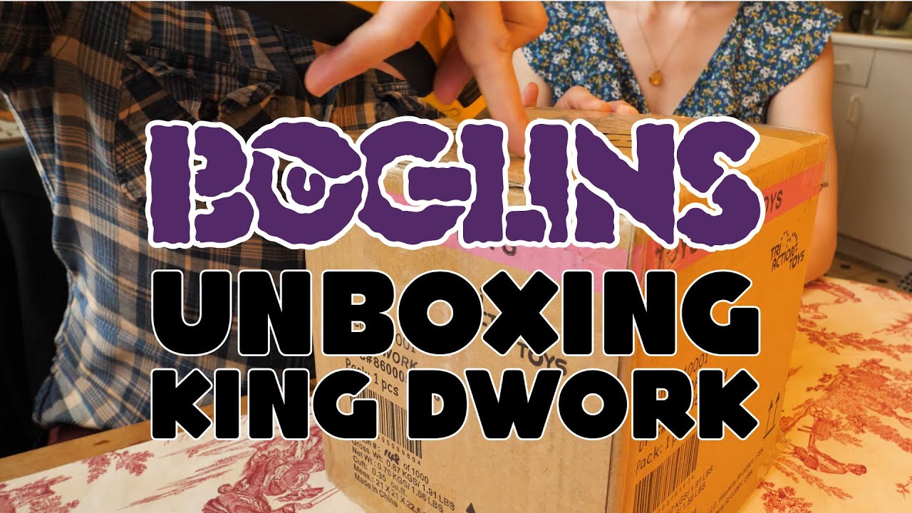 Boglins Unboxing! - King Dwork