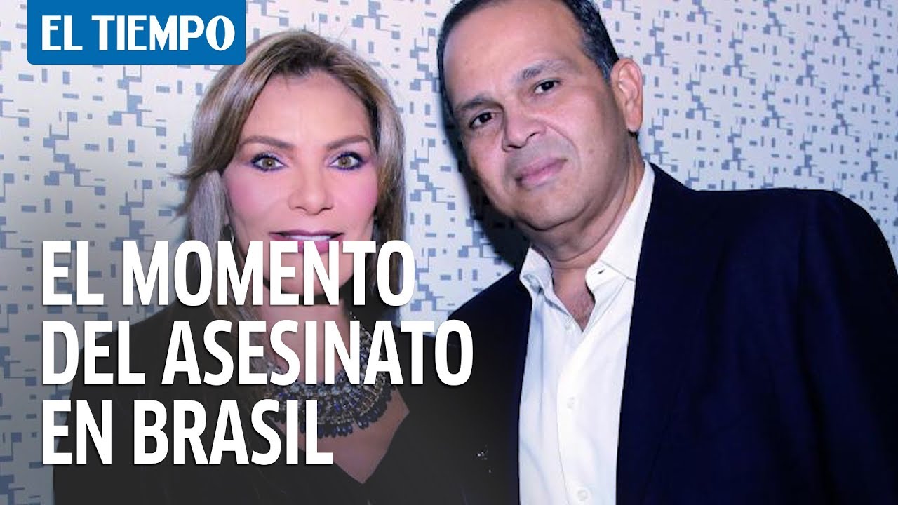 Video del asesinato del esposo de María Mónica Urbina en Brasil | El Tiempo