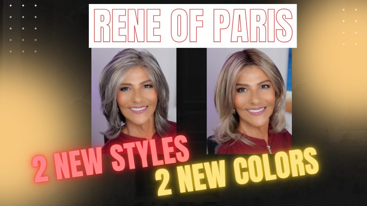 Introducing New Rene of Paris ALICIA & SHEENA  in 2 New Colors: CHAMPAGNE SUNSET & MOONLIT SILK