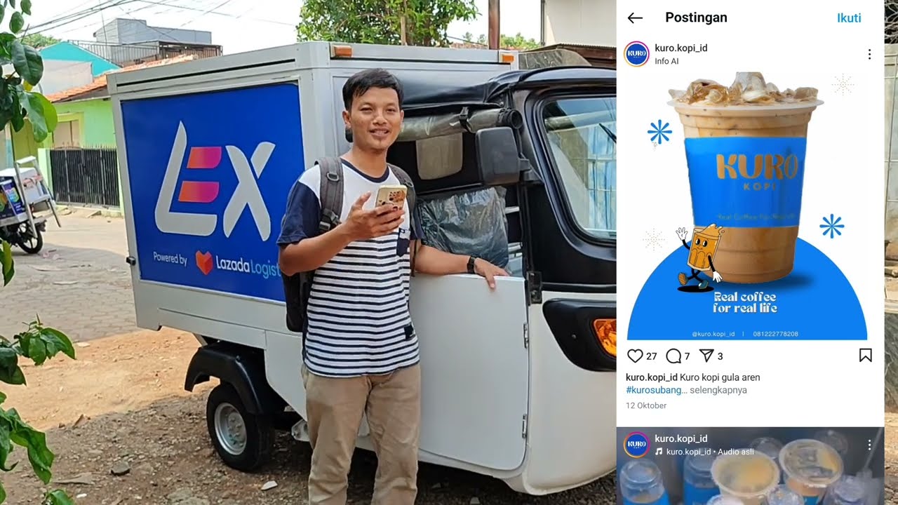 ALHAMDULILLAH KIRIM TVS KING KARGO BOX KE SUBANG