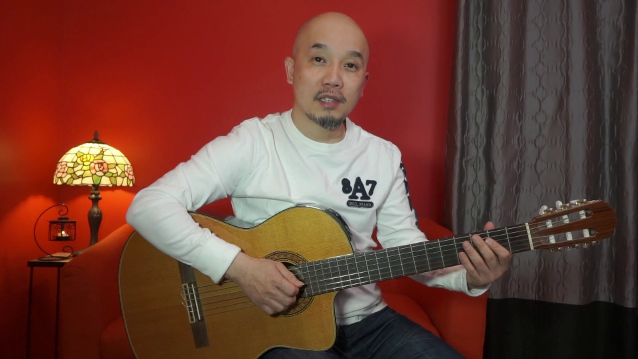 Hướng dẫn Intro Guitar | Rumba _ Am#5 (TAB & backing track)