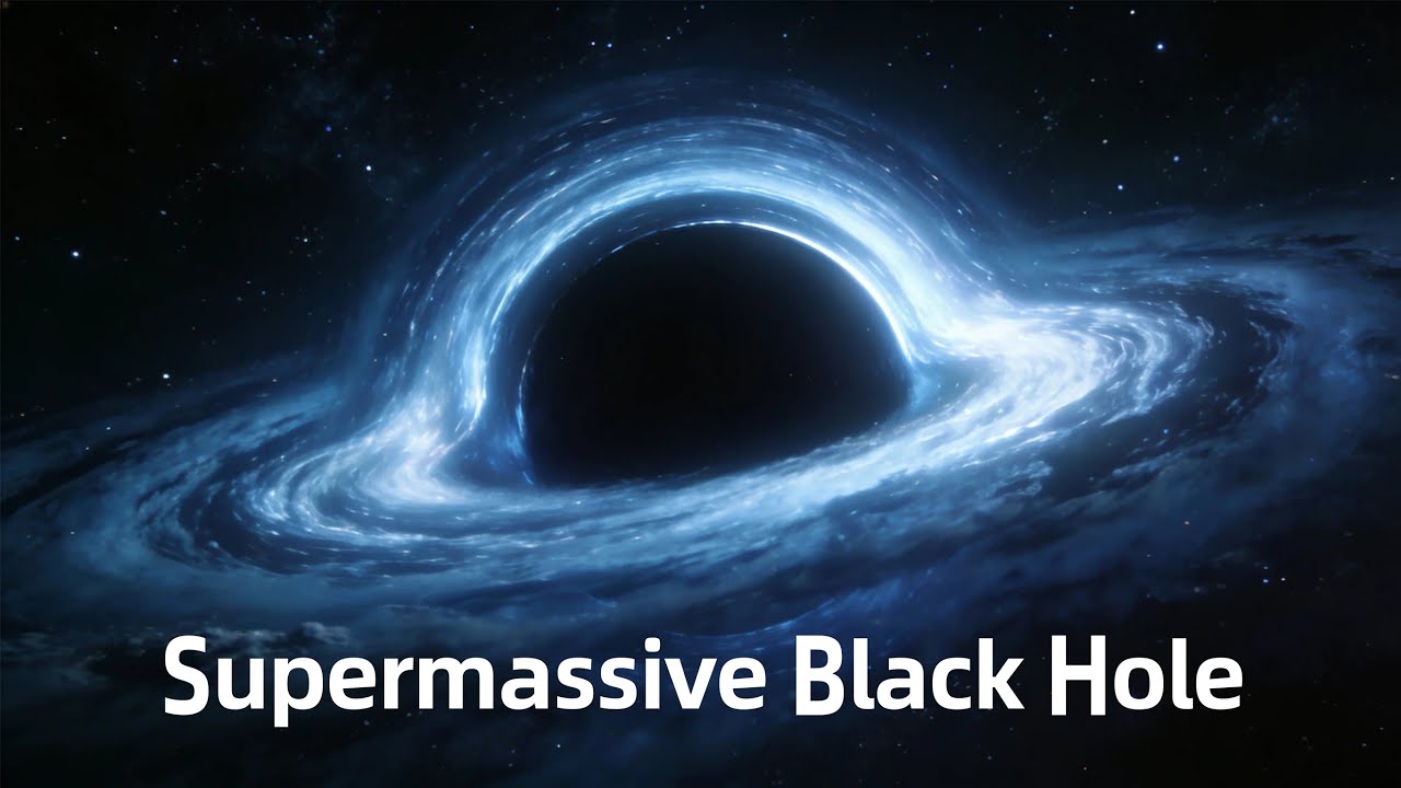 How Big Is TON 618, the Largest Black Hole in the Universe? #galaxy #blackhole #space #Mars #moon