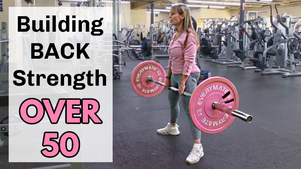 3 Free Weight Exercises for Back | Building Back Strength Over 50 | Adding Deadlifts to My Workouts