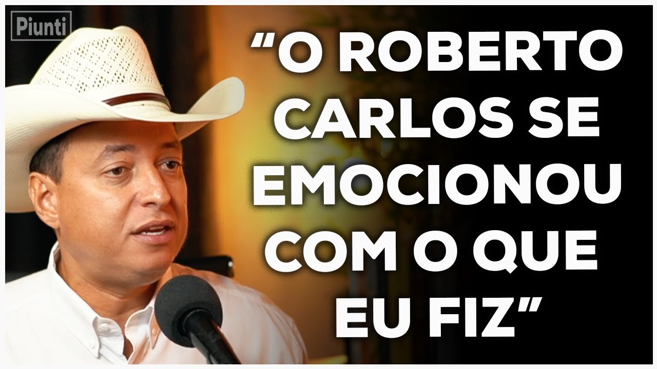 A INESPERADA REAÇÃO DO ROBERTO CARLOS | Piunti entrevista Cuiabano Lima