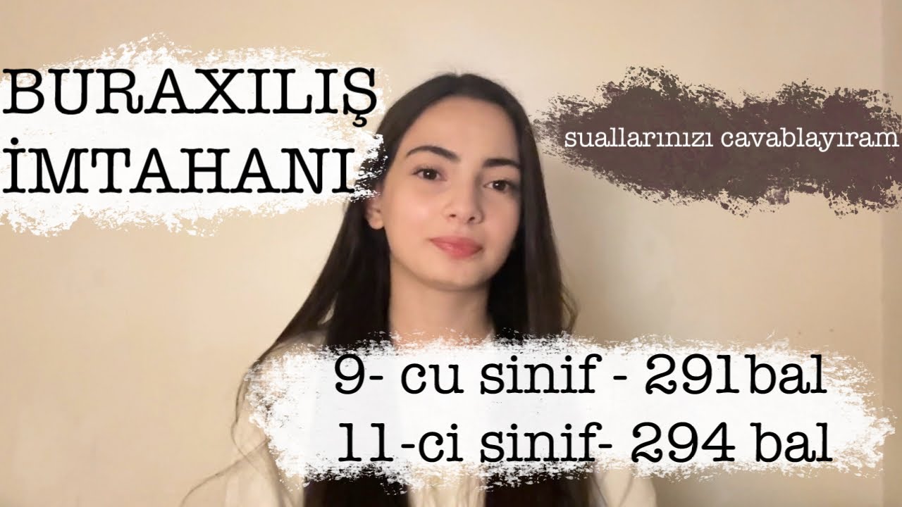 BURAXILIŞ İMTAHANI | DİM | Suallarınızı cavablayıram | Daniz Huseynli