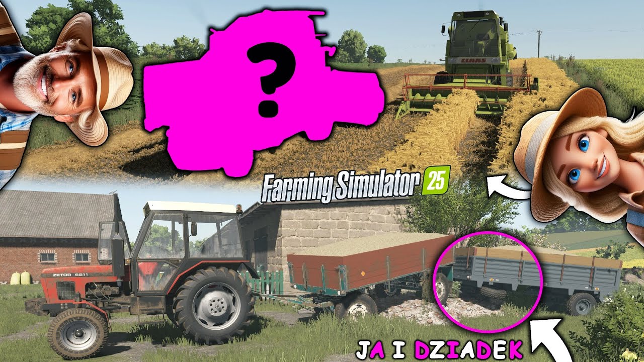GDZIE SIĘ NIE POJAWIĘ TO WSZSYTKO NISZCZĘ😂 DZIADEK ZROBIŁ REMONT KOMBAJNÓW😍【 JA I DZIADEK 】➃➄