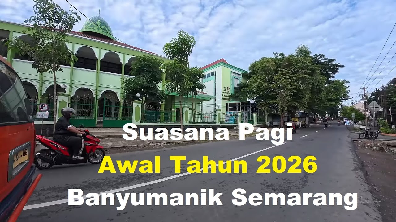 Suasana Pagi Kota Banyumanik Semarang Tahun 2026