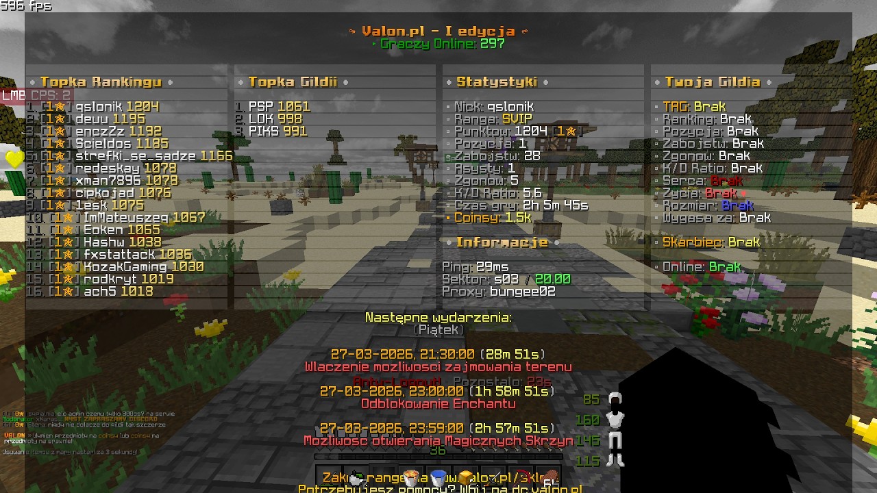 VALON.PL - START I KONIEC EDYCJI || TOP 1 ||
