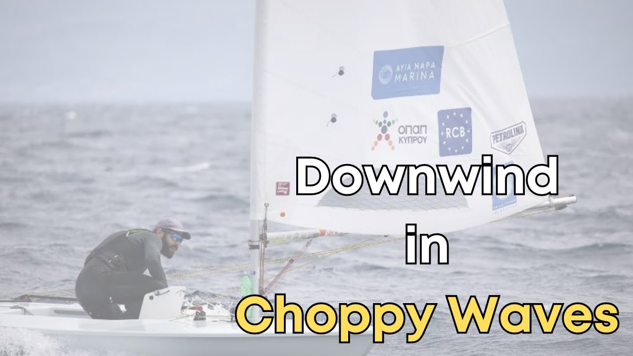 Лазерный парусный спорт, как у олимпийцев || По ветру в неспокойную погоду