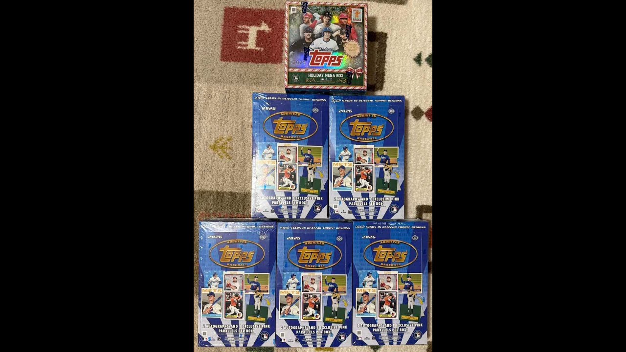 好卡降臨-第三團 2025 Topps Archives Baseball Hobby Box