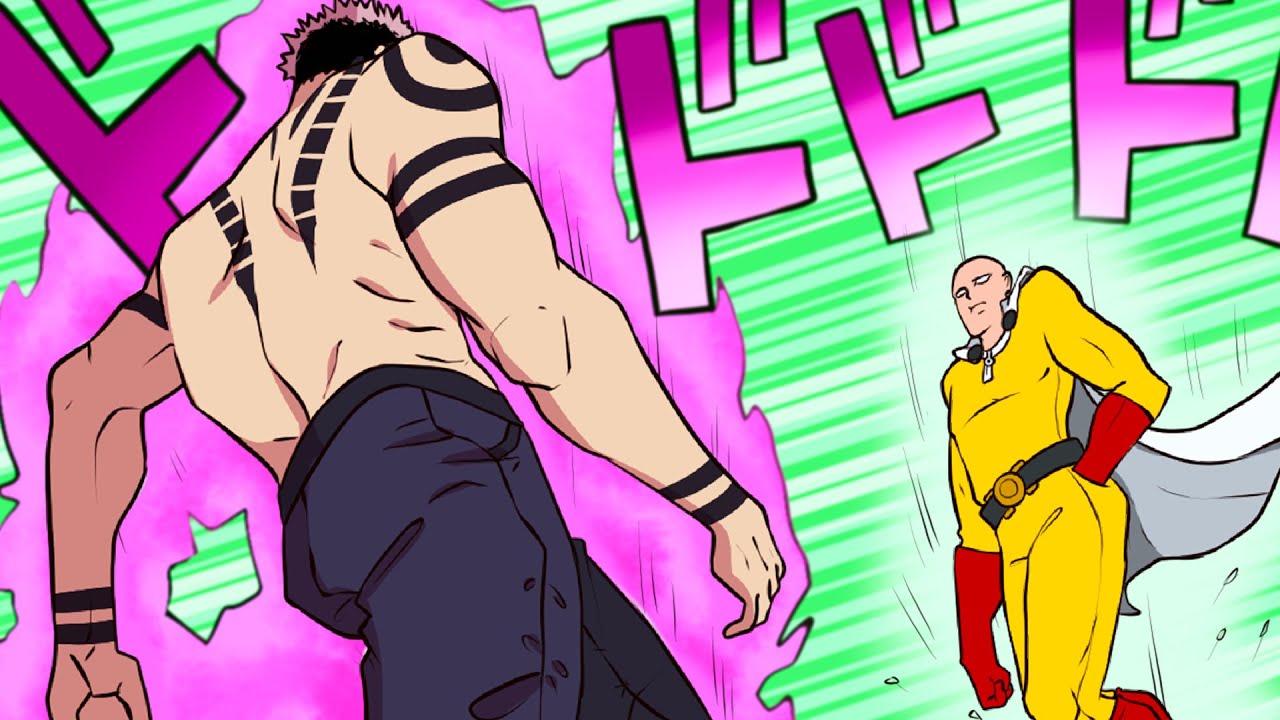 I Put ONE PUNCH MAN In Jujutsu Kaisen Minecraft Mod..