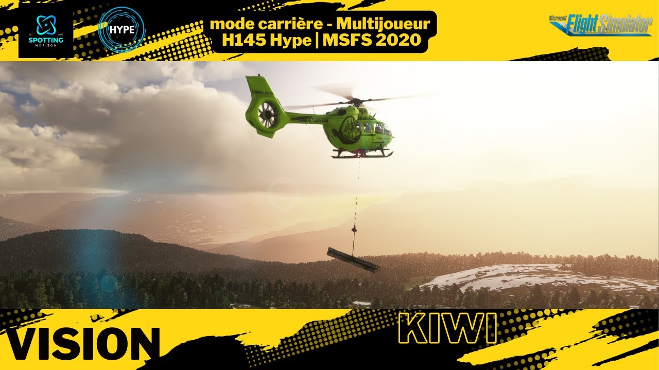 mode carrière - Multijoueur | H145 Hype | MSFS 2020