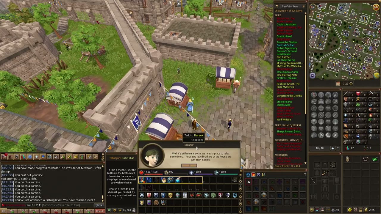 RS3 New Character Guide Part 10 - Gertrude's Cat, Shield Of Arrav, Purple Cat Quest + A Purple Cat