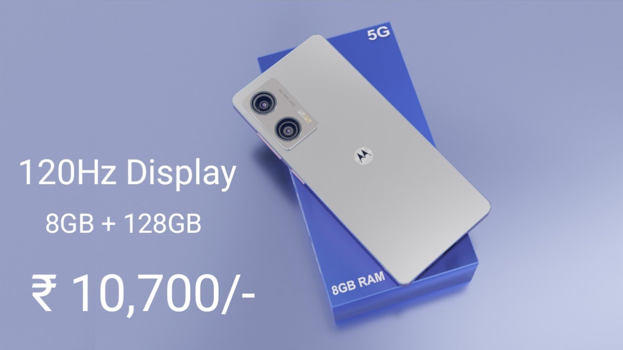 Motorola G53 5G Officially Launched ₹10,700/- 120Hz & 8GB RAM + 128GB | India Launch, Specifications