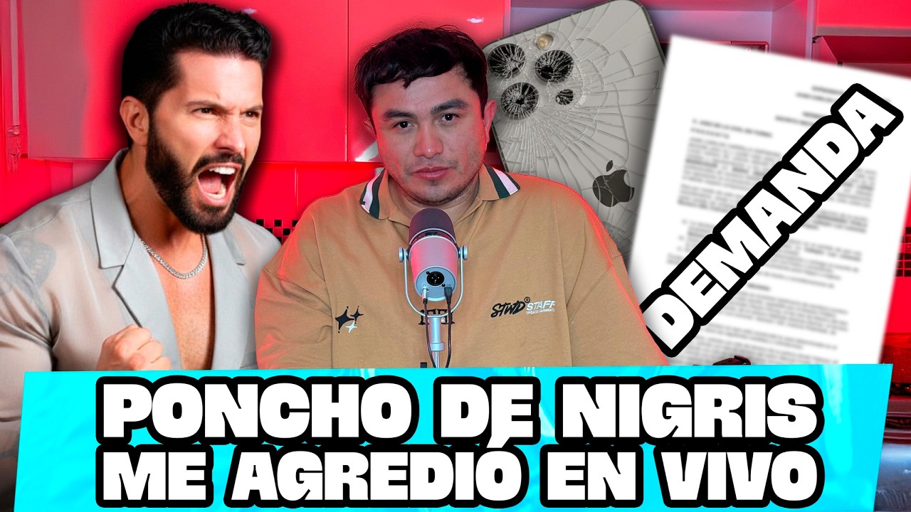 FUI AGREDIDO por PONCHO DE NIGRIS, ESTAMOS EN VIVO