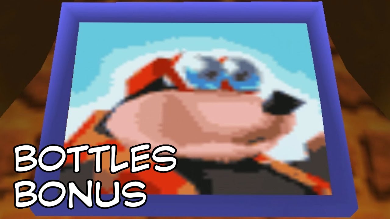Banjo-Kazooie (N64) - Bottles Bonus