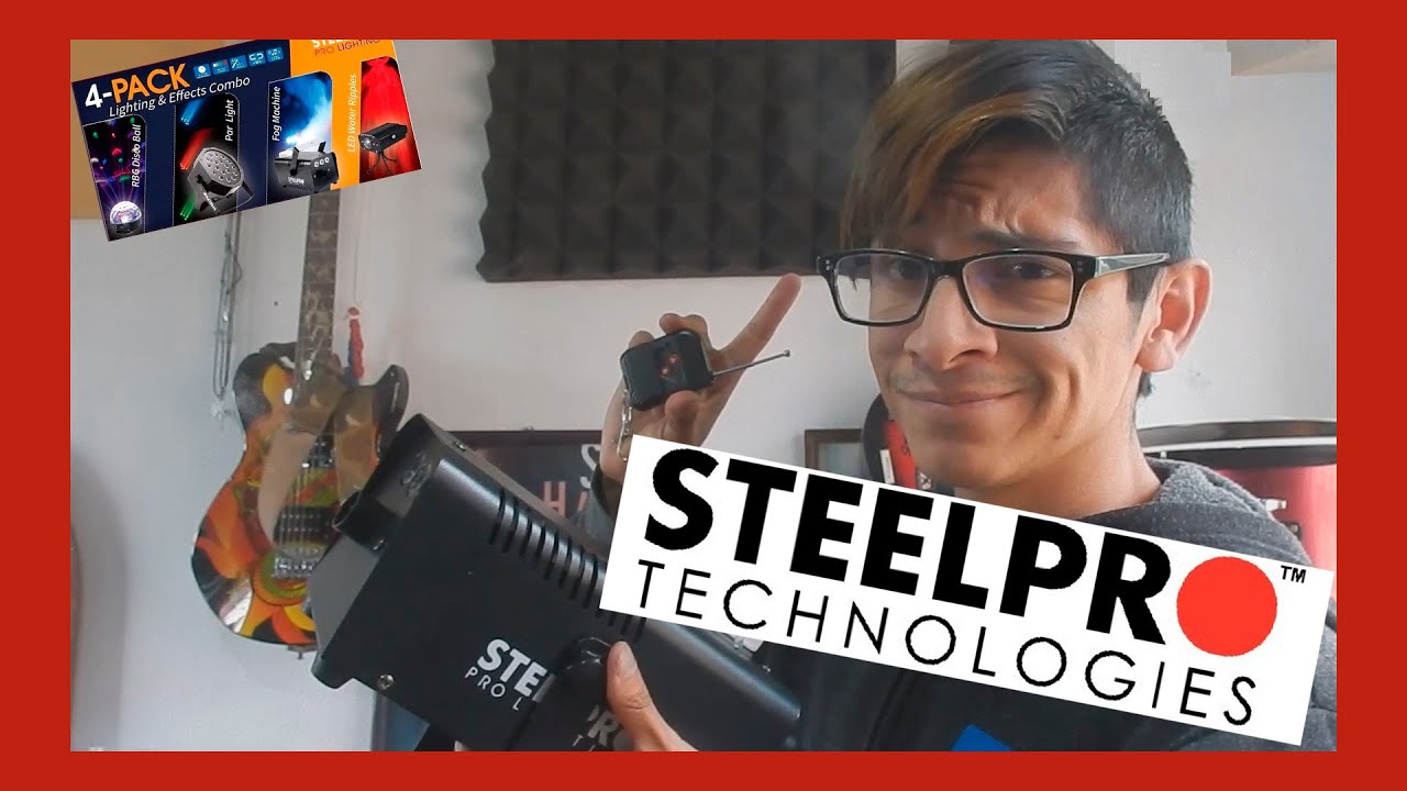 Maquina de humo Steelpro ¿Qué tan buena es?