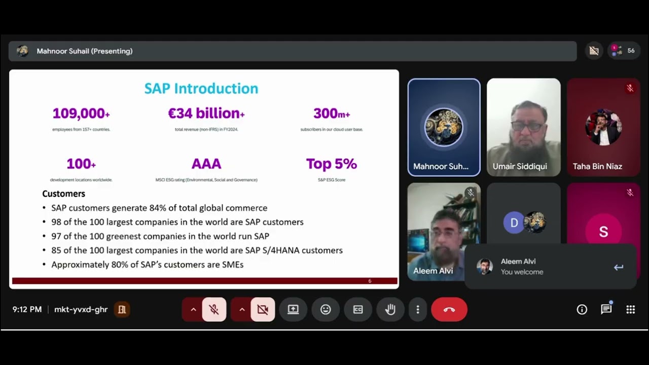 SAP S4 HANA NEDAC TSN Webinar