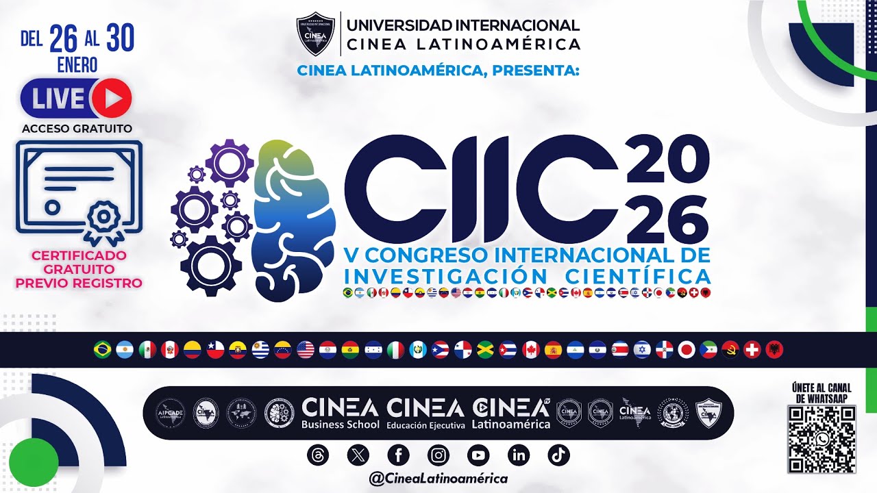𝗩 𝗖𝗼𝗻𝗴𝗿𝗲𝘀𝗼 𝗜𝗻𝘁𝗲𝗿𝗻𝗮𝗰𝗶𝗼𝗻𝗮𝗹 𝗱𝗲 𝗜𝗻𝘃𝗲𝘀𝘁𝗶𝗴𝗮𝗰𝗶ó𝗻 𝗖𝗶𝗲𝗻𝘁í𝗳𝗶𝗰𝗮 – 𝗖𝗜𝗜𝗖 2026