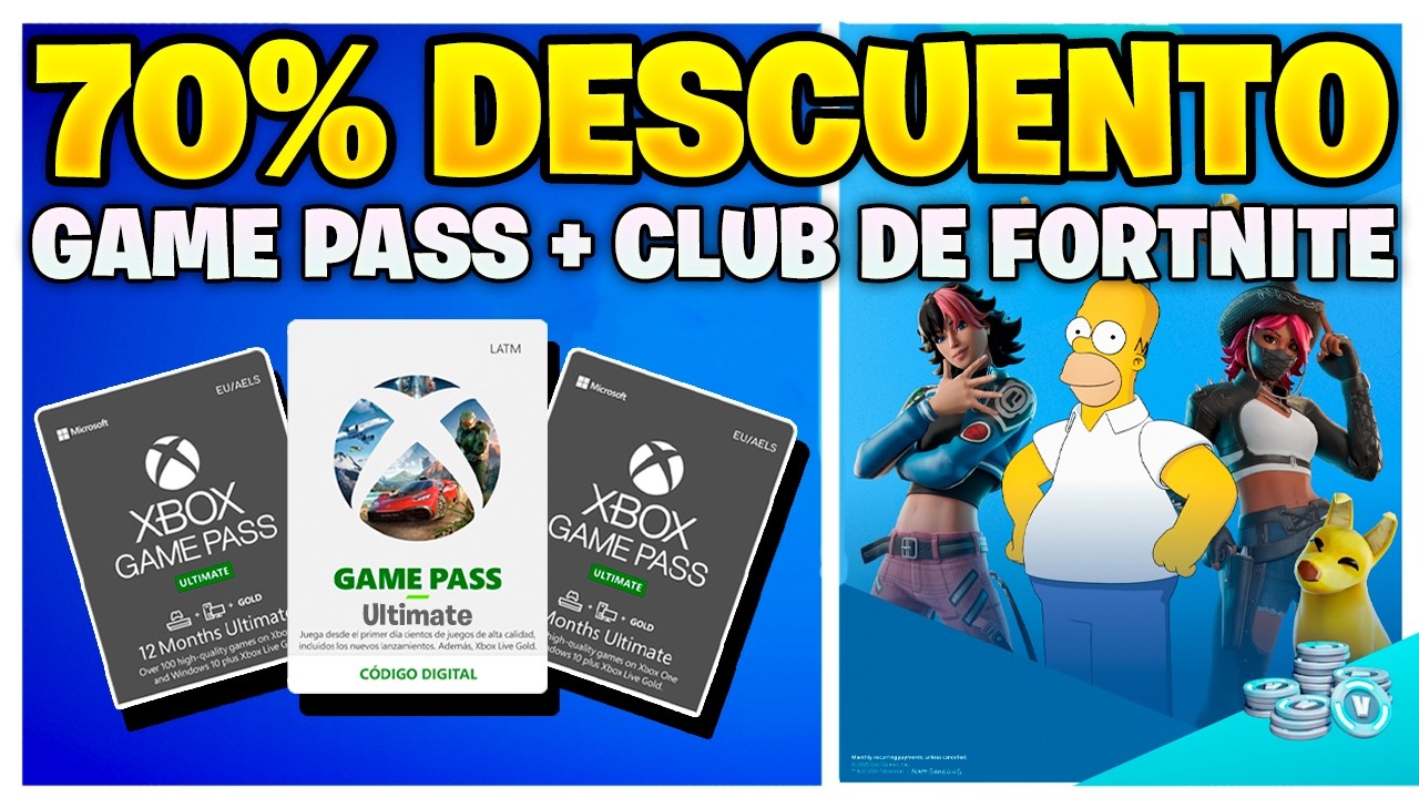 *NUEVO* COMO CONSEGUIR EL CLUB DE FORTNITE MÁS BARATO 😍 COMPRAR GAME PASS ULTIMATE BARATO 2025 ENEBA
