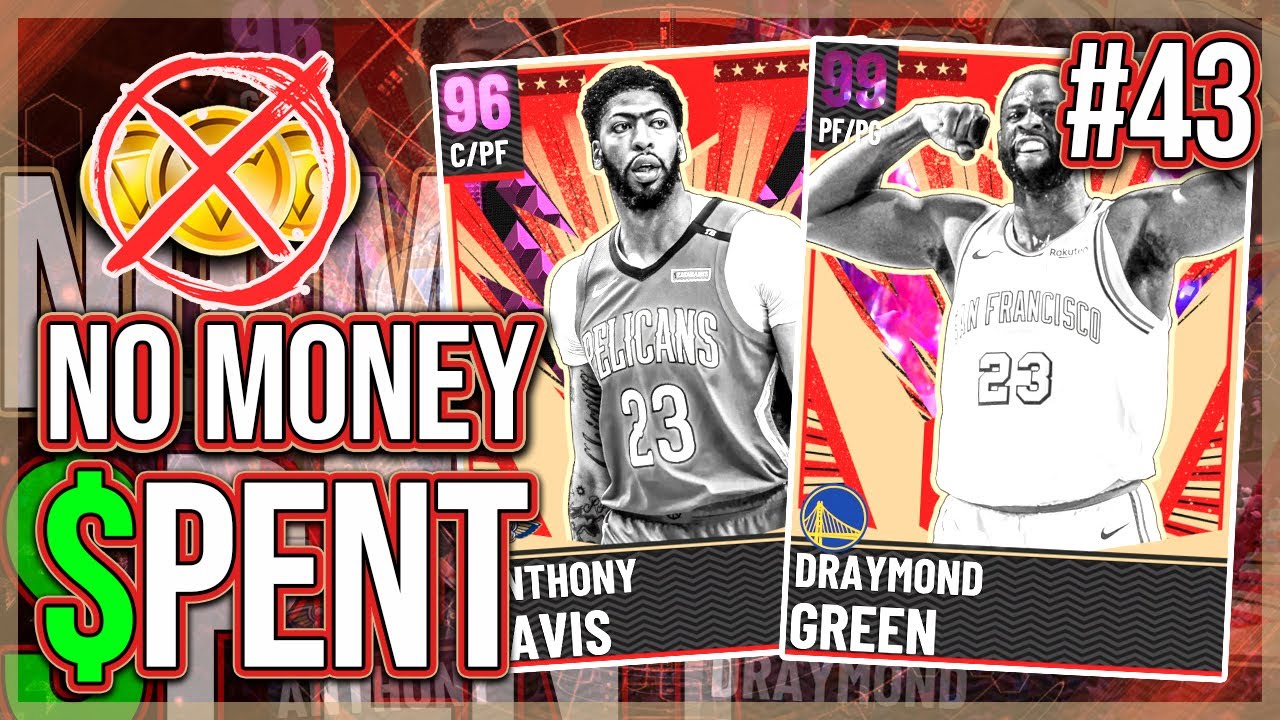 NO MONEY SPENT #43 - INSANE BUDGET PINK DIAMOND GOAT CENTER! CHASING LIMITED RING! NBA 2k21 MyTEAM