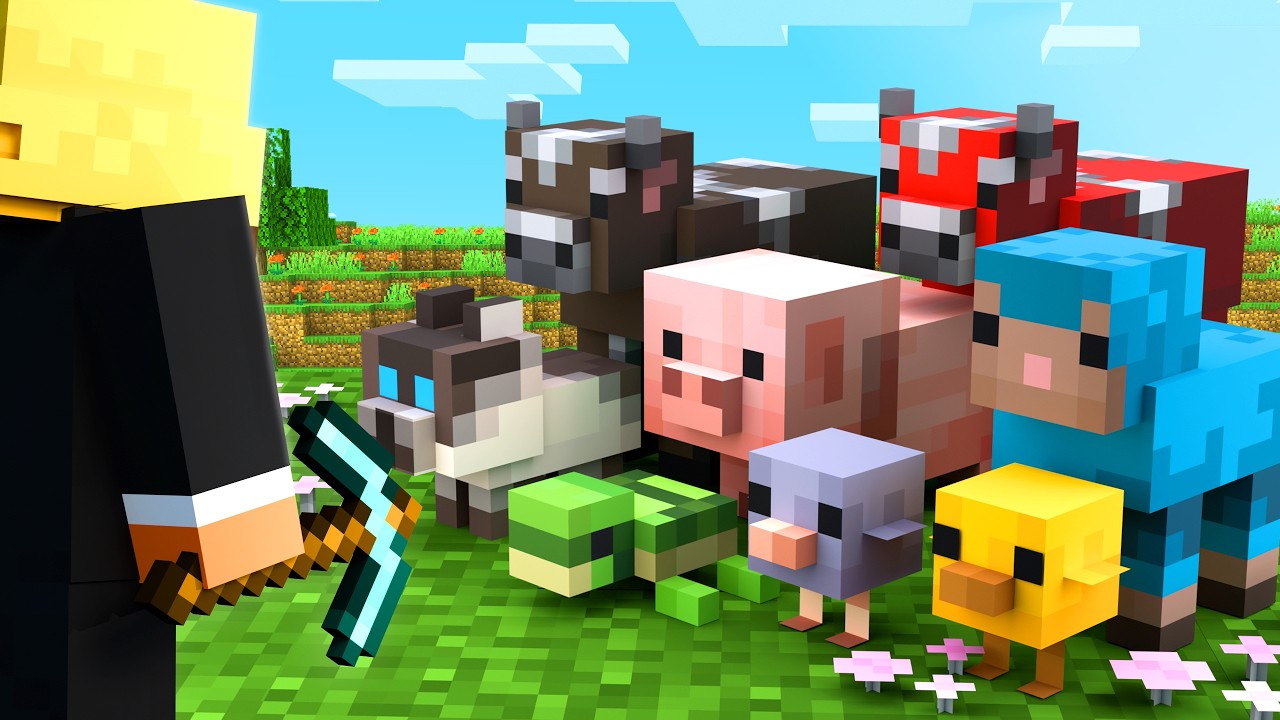 Minecraft's NEW Baby MOBS Are Out of Control...