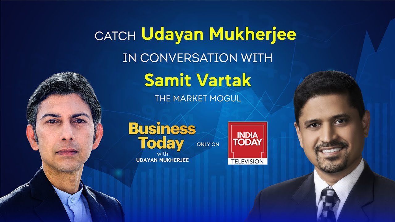 Market Guru Samit Vartak with Udayan Mukherjee