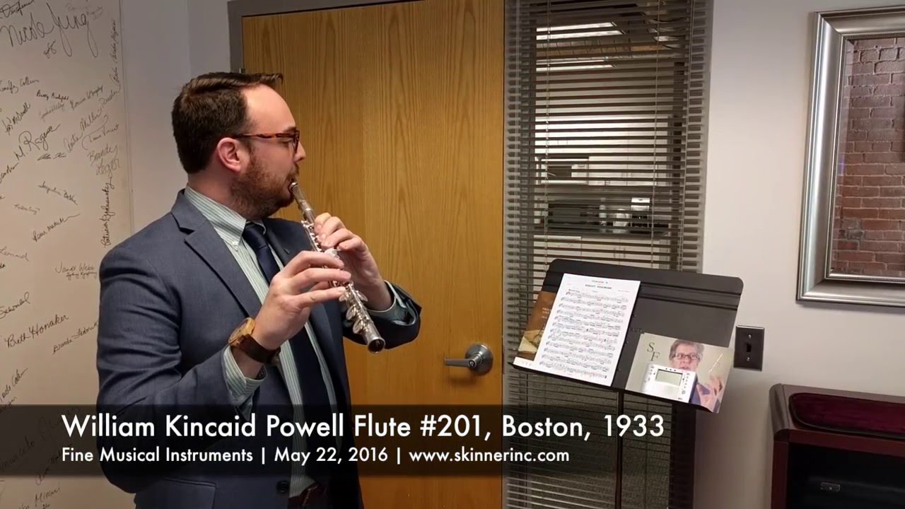 William Kincaid, Powell Flute Boston, 1933 | Skinner Auctions