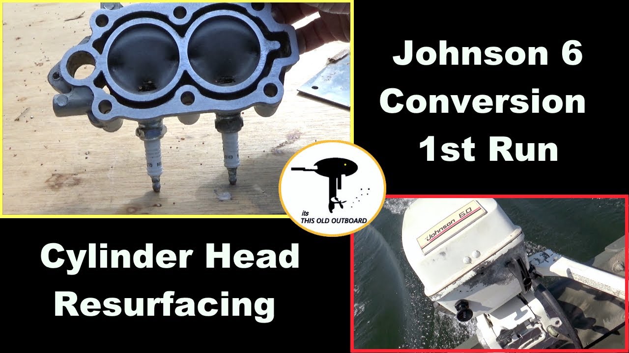 How to Resurface a Warped Cylinder Head - THIS OLD OUTBOARD