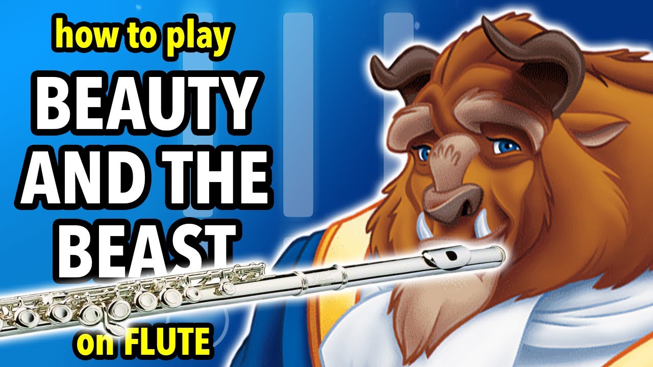 How to play Beauty and the Beast on Flute | Flutorials