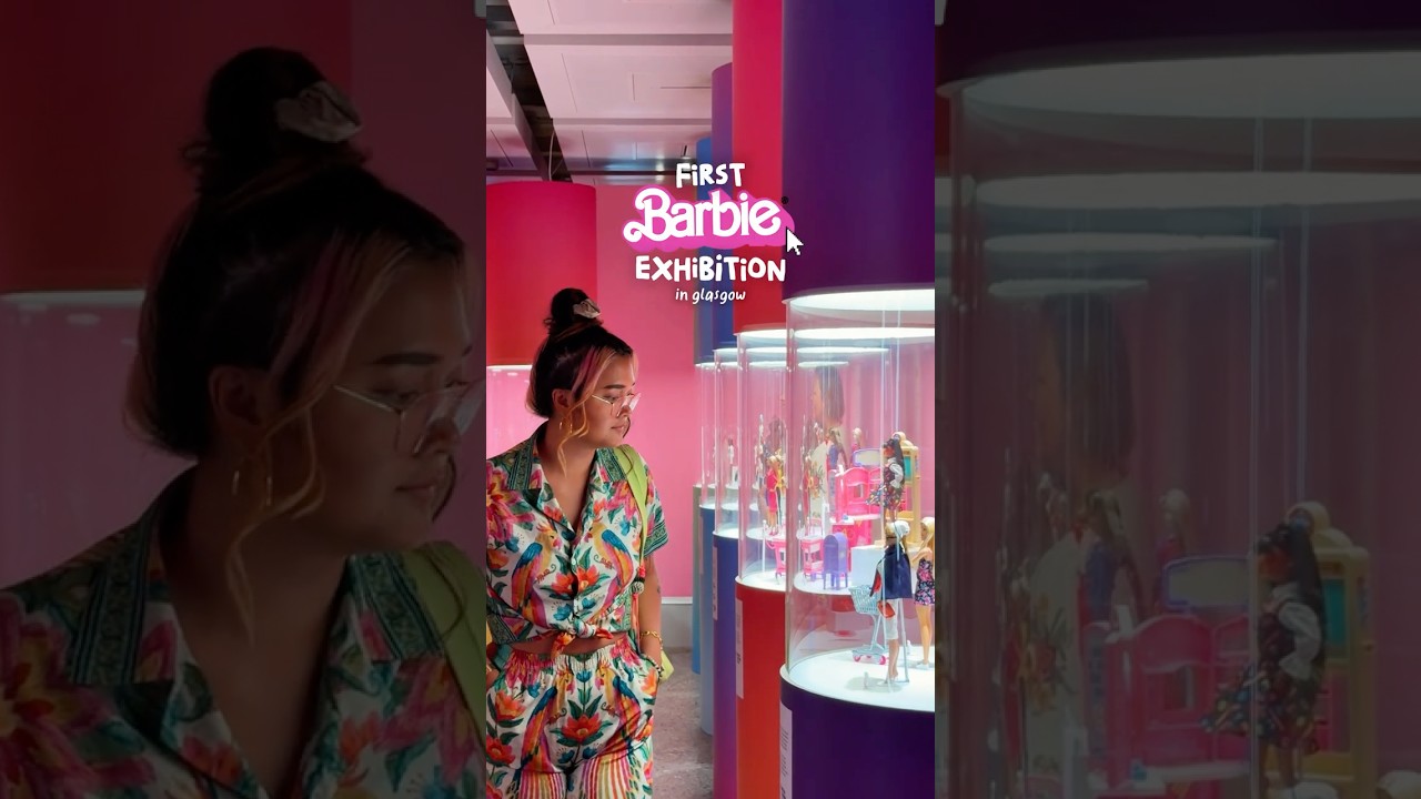 ПЕРВАЯ В ИСТОРИИ ВЫСТАВКА BARBIE в Шотландии! 💕
