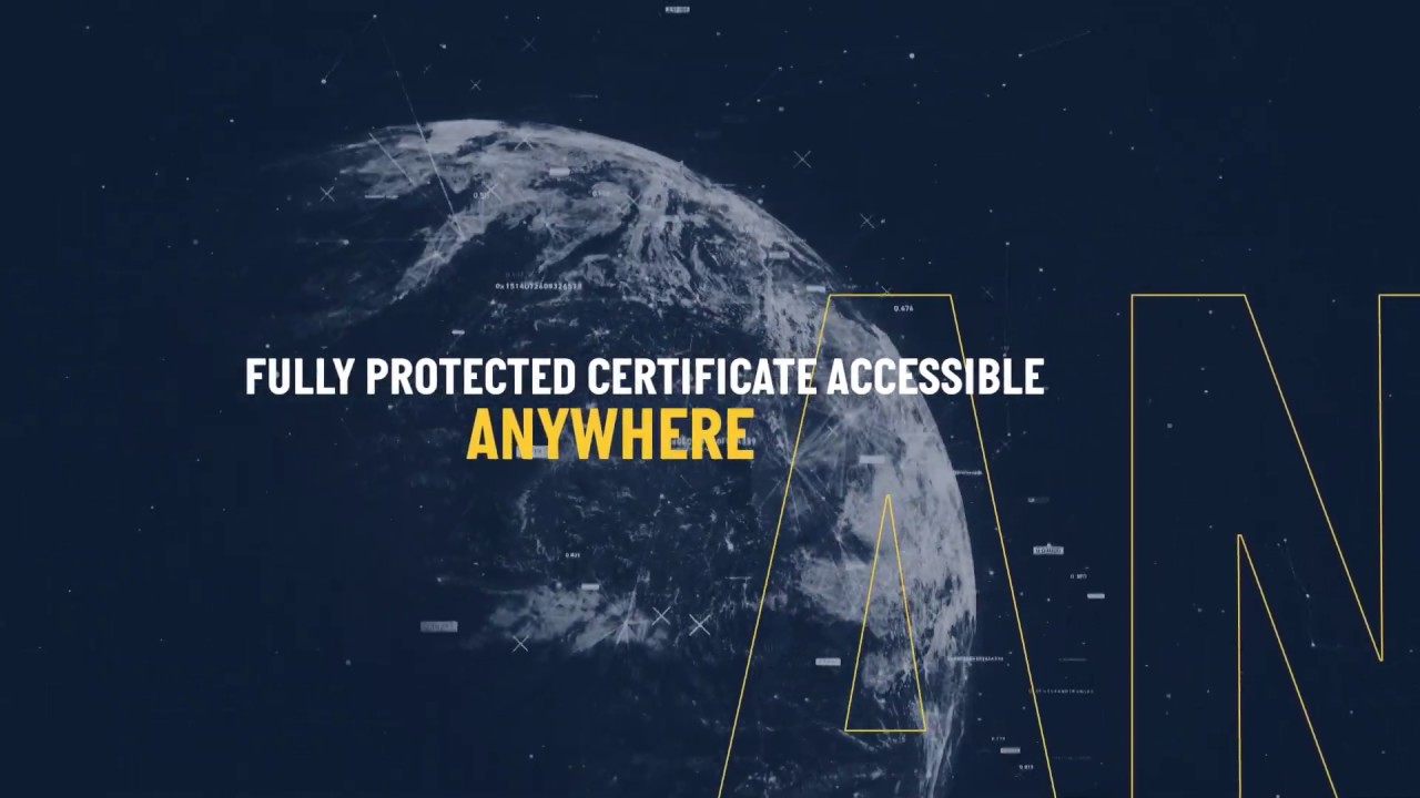 Breitling blockchain-based digital certificate
