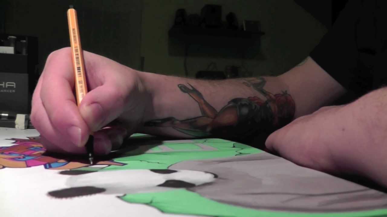 Graffy.tv #12 CRO Sketch Session by Kry82 - Tutorial