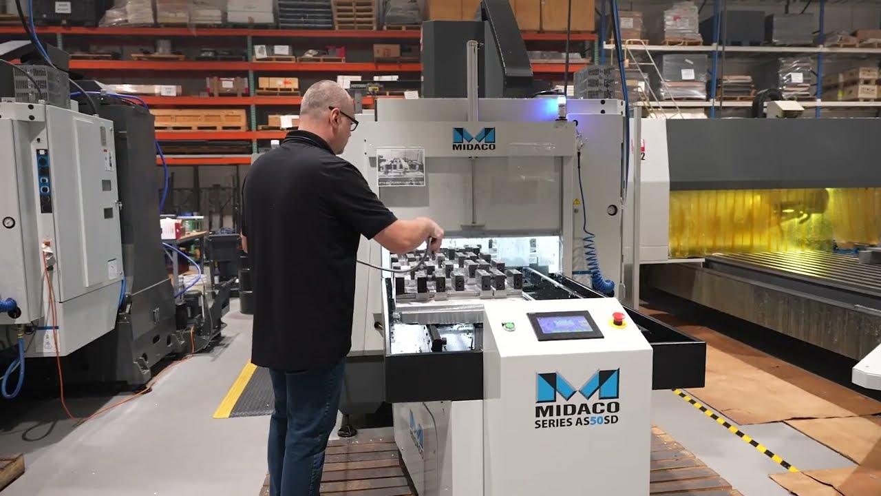 Vo-Tech Increases Productivity with Haas Mills Automated with Midaco Pallet Shuttles