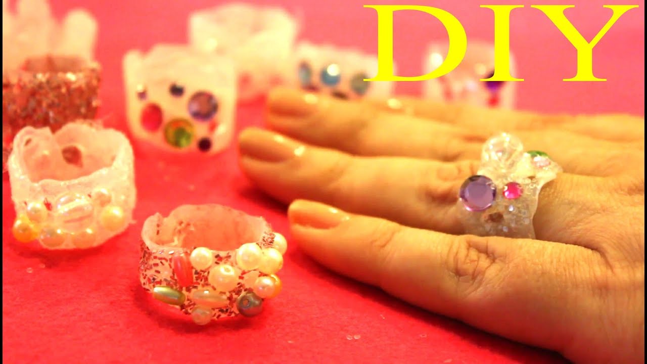 Anillos de Goma de Silicon - Hot Glue Rings