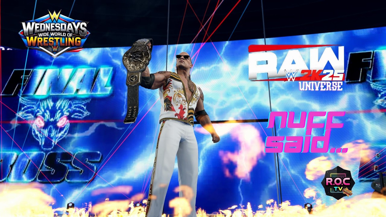 Wednesdays Wide World of Wrestling: RAW at the Netflix Arena