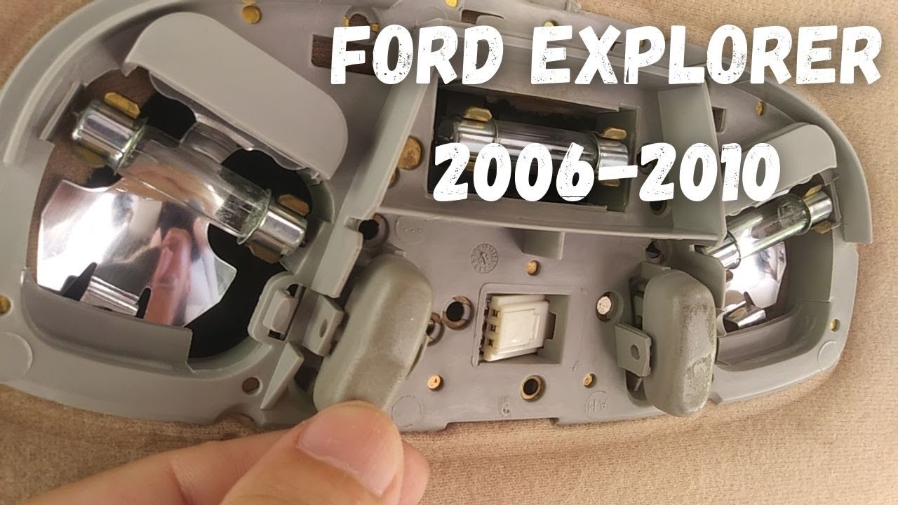 Ford Explorer 2006 2010 Falla de lamparas interiores