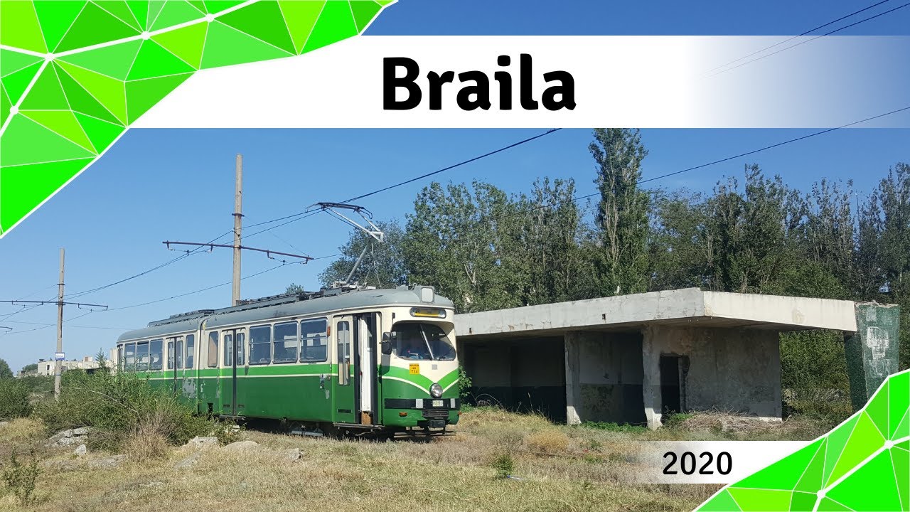 Straßenbahnen in Braila: Düwag-Lizenzwagen zwischen Donau und Walachei (2020)