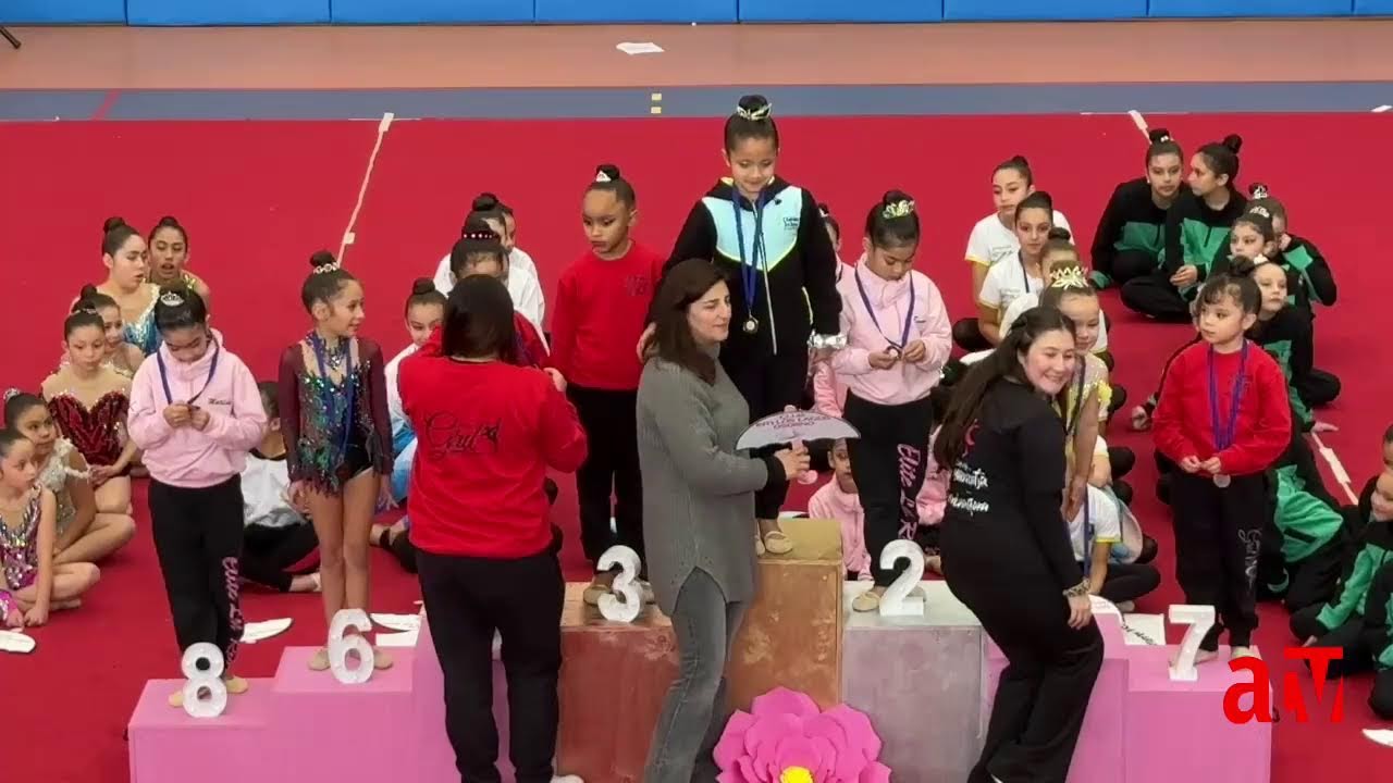 Premiación del Primer Control Zonal Austral de Gimnasia Rítmica