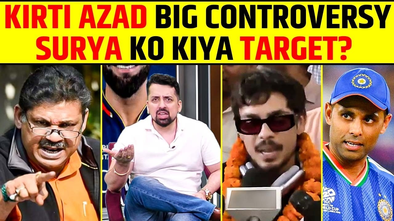 KIRTI AZAD BIG CONTROVERSY: SURYAKUMAR YADAV KO KIYA TARGET? | FULL INSIDE STORY #t20worldcup2026