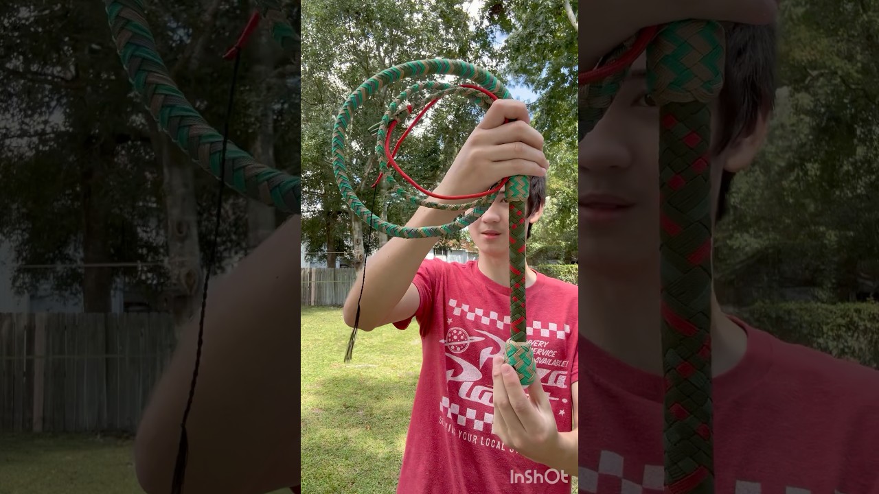 Zombie Style Bullwhip #whip #whipcracking #shorts