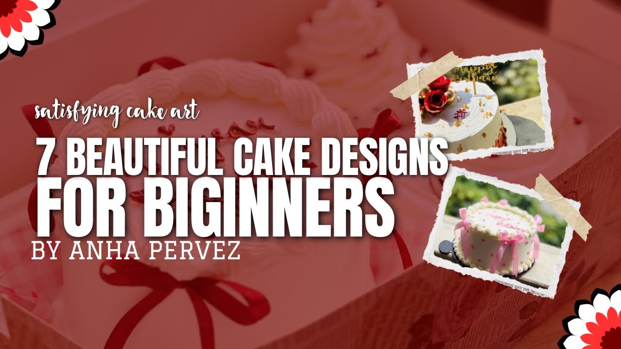 7 Cake Designs in One Video | Cake Decorating Ideas | Oddly Satisfying