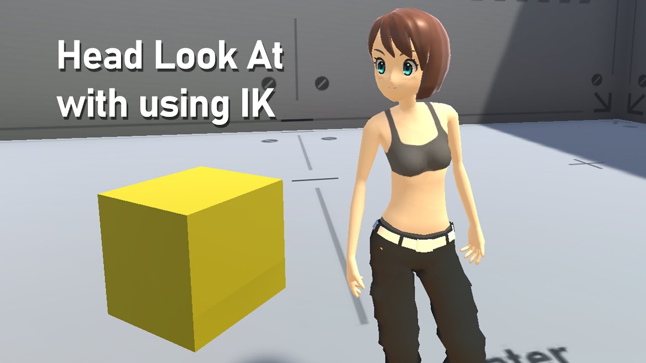 Unity C# : Head LookAt with using IK