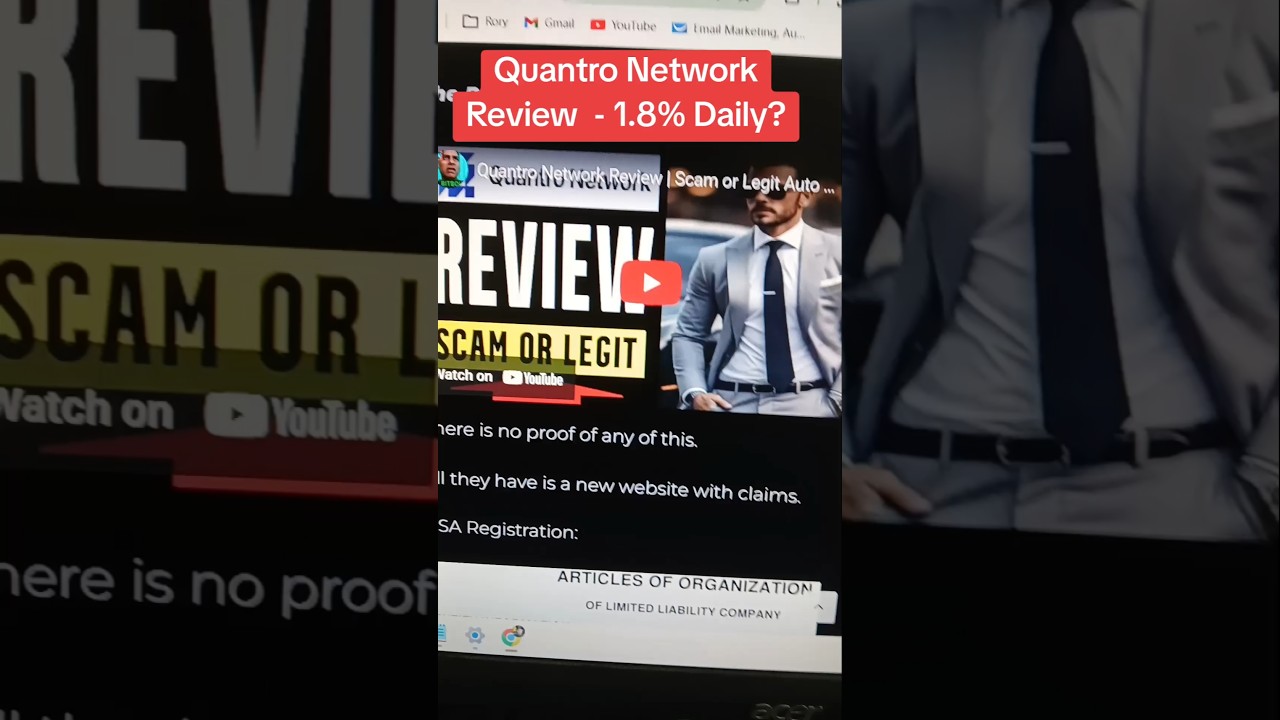 Обзор Quantro Network &mdash; 1,8% ежедневного дохода от криптовалюты или мошенничество?