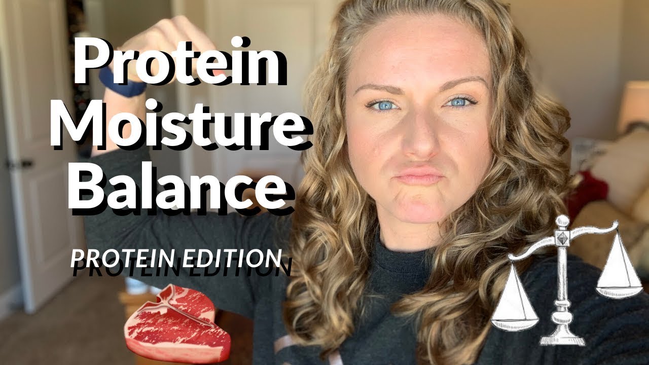 Protein Moisture Balance for Wavy Curly Hair -- Protein Edition